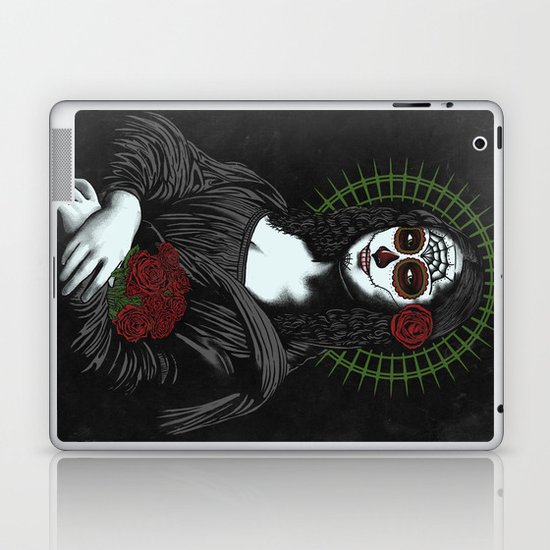 Viva La Mona Muerte Lisa Laptop & iPad Skin