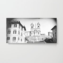 Rome Metal Print | Black and White, Architecture, Vintage, Photo 