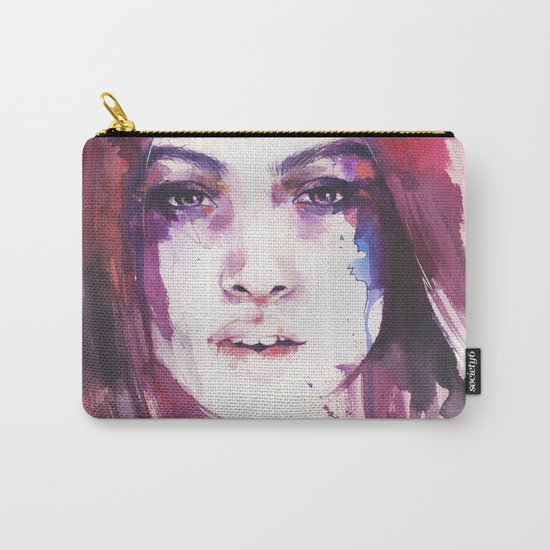 A girl from the other side of the street Carry-All Pouch