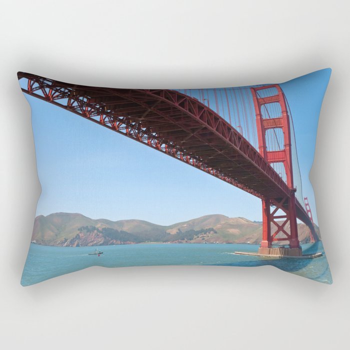 The Golden Gate Rectangular Pillow