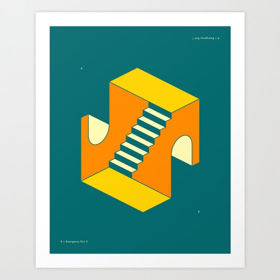 EMERGENCY EXITS (17) Art Print