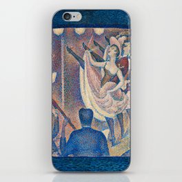 Le Chahut, The Can-Can by Georges Seurat iPhone Skin