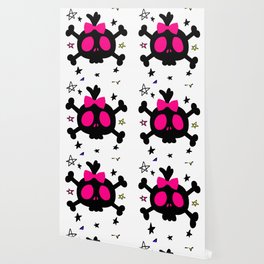 Cute Skull Wallpaper For Any Decor Style Society6