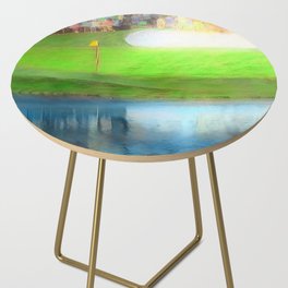 The Masters Golf - The Masters 16th Hole - Augusta National Side Table