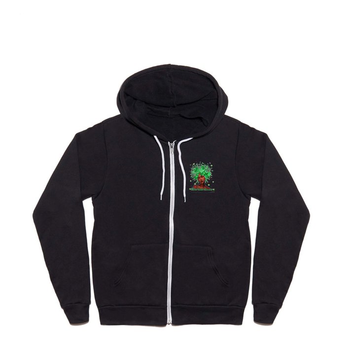 Mental Health Awareness | Be Kind To Your Mind Full Zip Hoodie