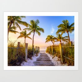 Beach Dreams Art Print