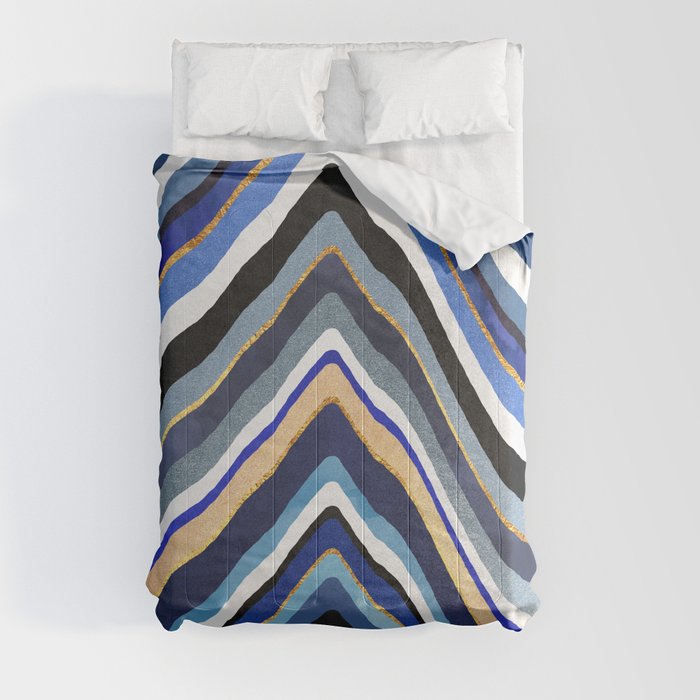 Blue Slice Comforter