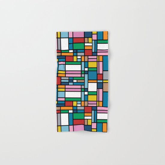 Map Outline Hand & Bath Towel