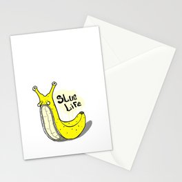 Banana Slug Stationery Cards