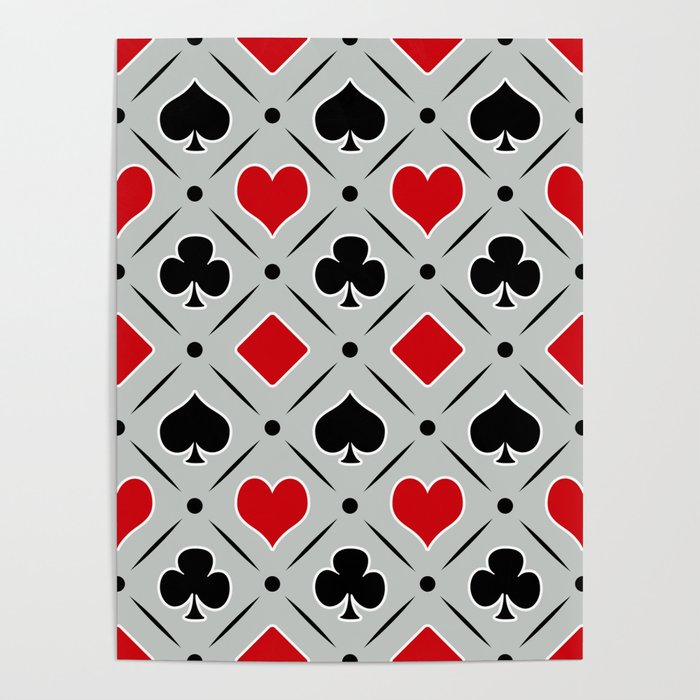 Nine of Spades Poster or Canvas Wall Art Casino Playing 