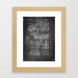 Drums Patent Framed Art Print