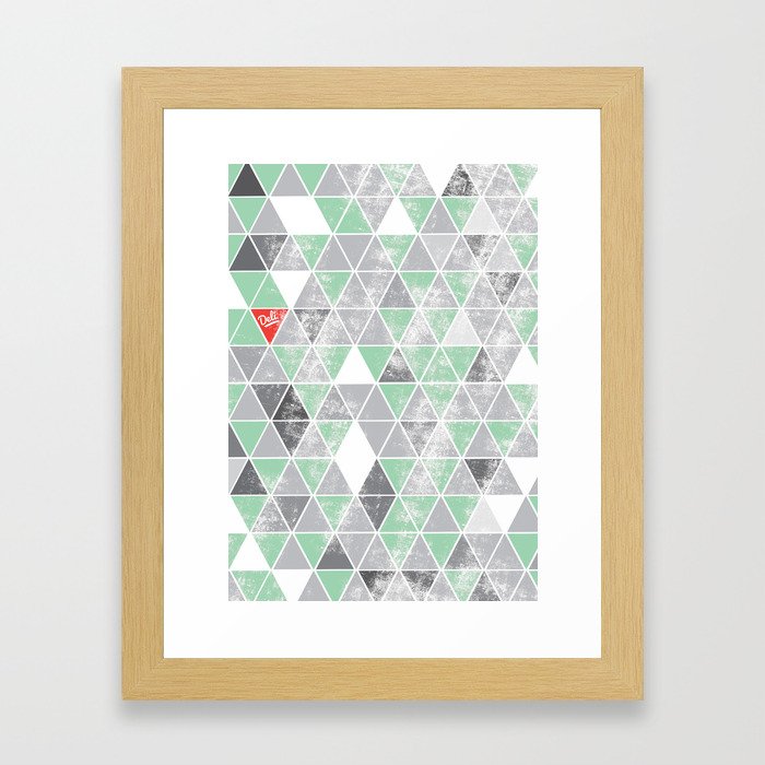 Plumbobs, Triforces or Cubes? Framed Art Print