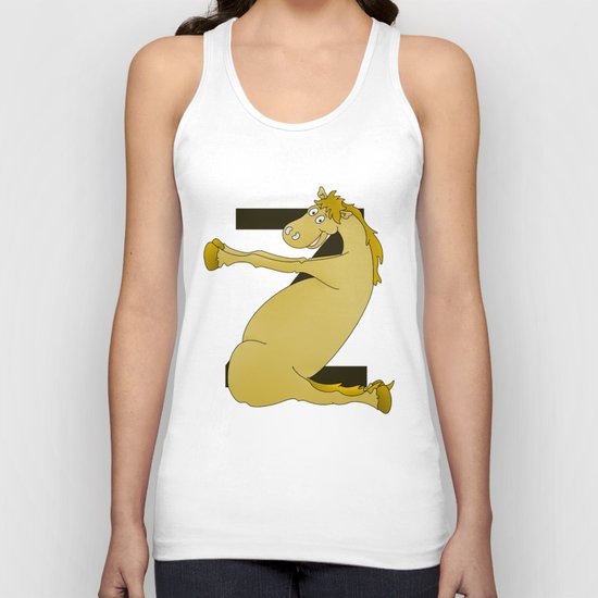 Monogram Z Pony Unisex Tank Top