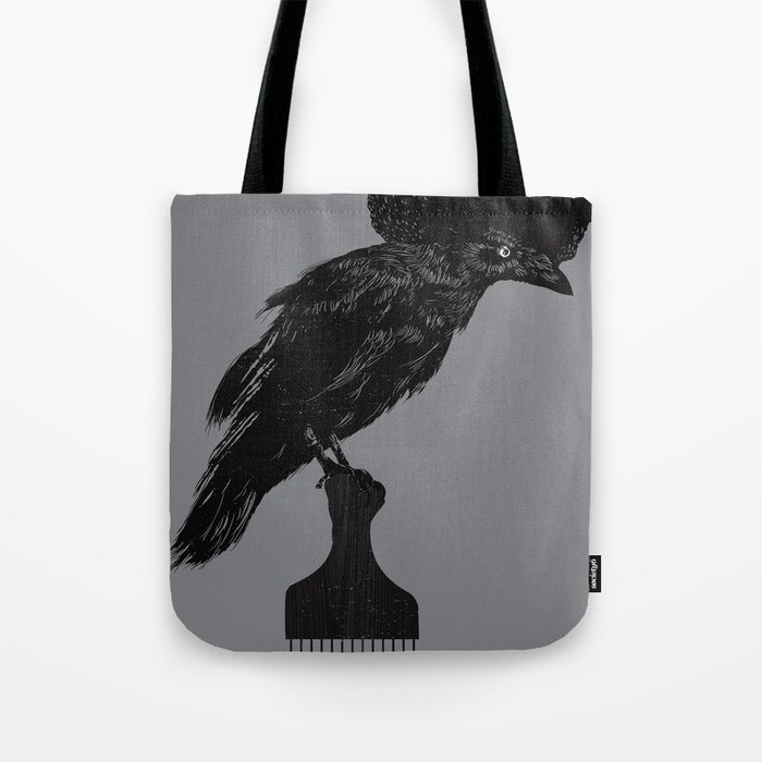 The Black Crow Tote Bag