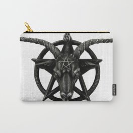 Baphomet Satanic Church Goat Head Carry-All Pouch