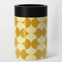 Deco 2 pattern yellow Can Cooler