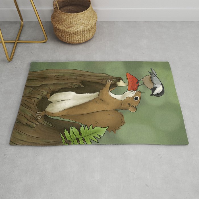 Forest friends Rug