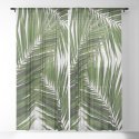 Palm Leaf III Sheer Curtain