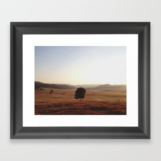La Grande Morning Framed Art Print