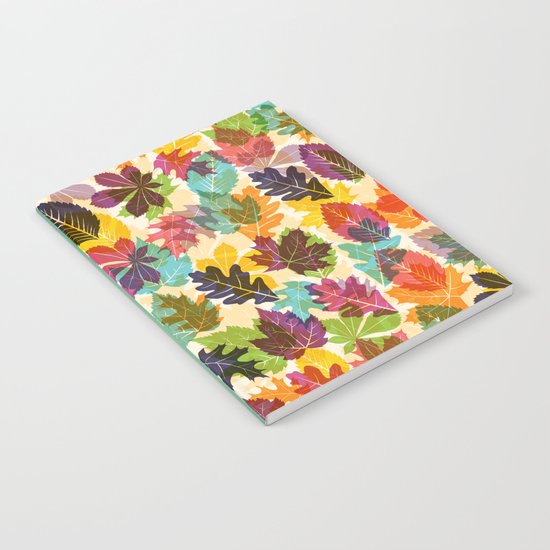 Autumn leaves Notebook