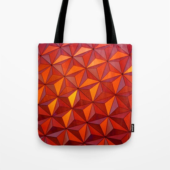 Geometric Epcot Tote Bag