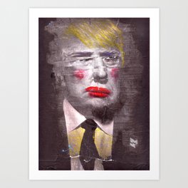 Tramps the Clown Art Print