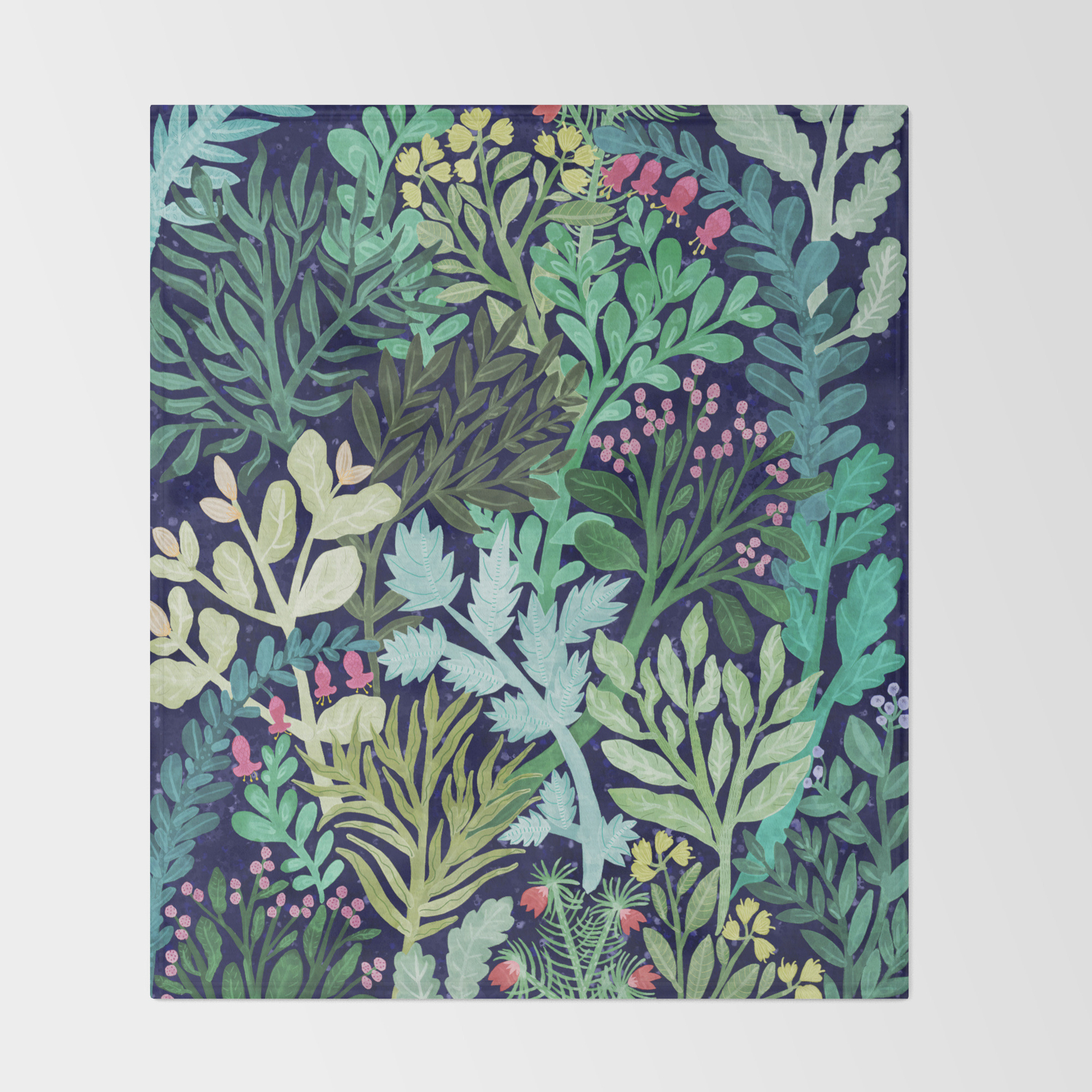botanical throw