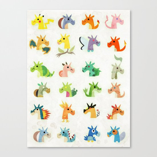 Gotta Catch Em All Canvas Print