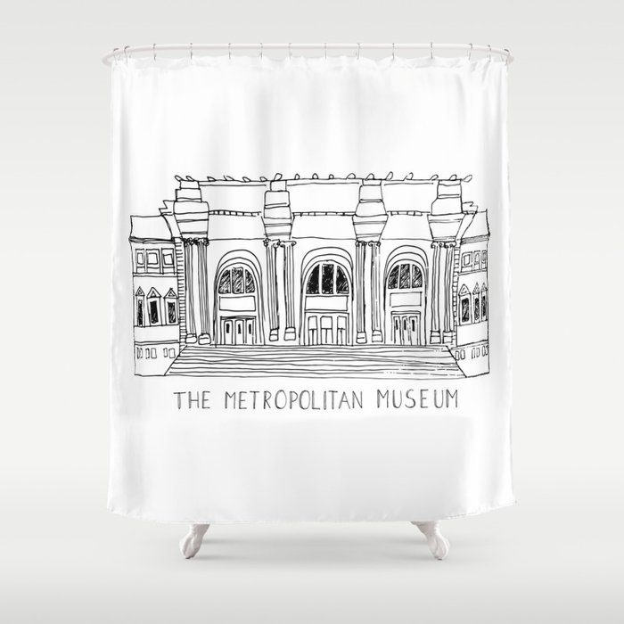 The Metropolitan Museum  Shower Curtain