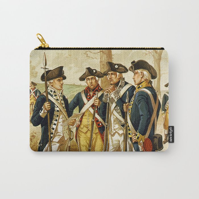 Infantry: Continental Army 1779-1783 by H.A. Ogden (1879) Carry-All Pouch