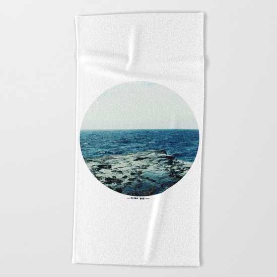Ocean Blue Beach Towel