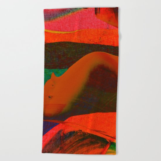 untitled Beach Towel
