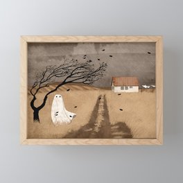 The Storm Framed Mini Art Print