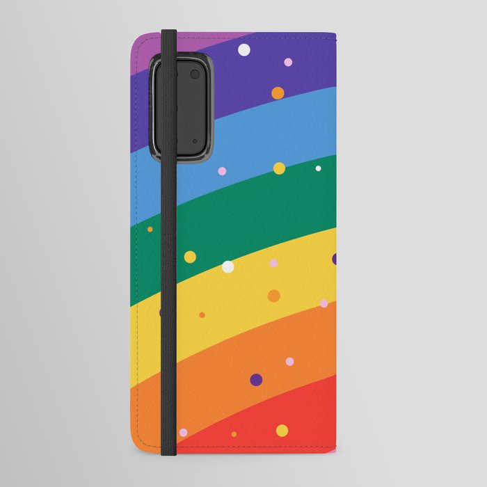 Rainbow Pride Aesthetic Android Wallet Case