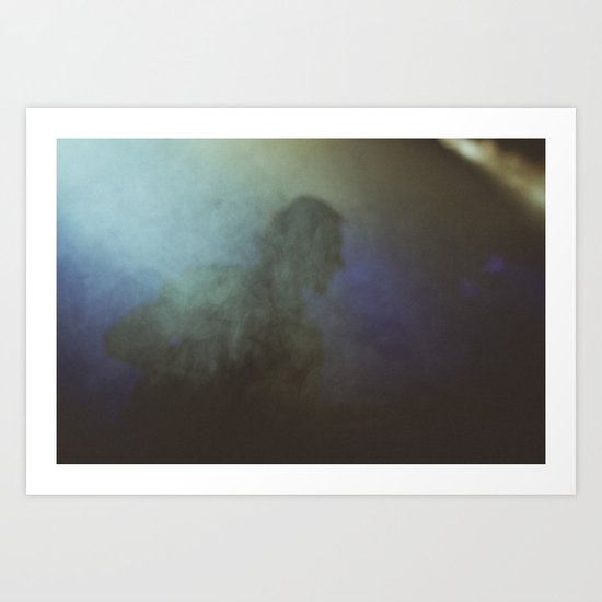 lost in the fog Art Print