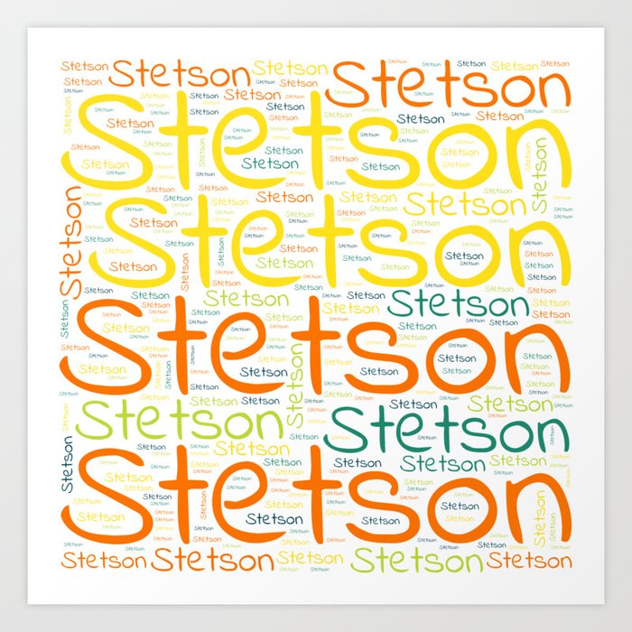 Stetson Art Print
