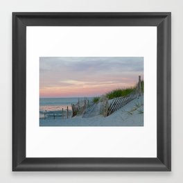 Sunset on Cape Cod Framed Art Print