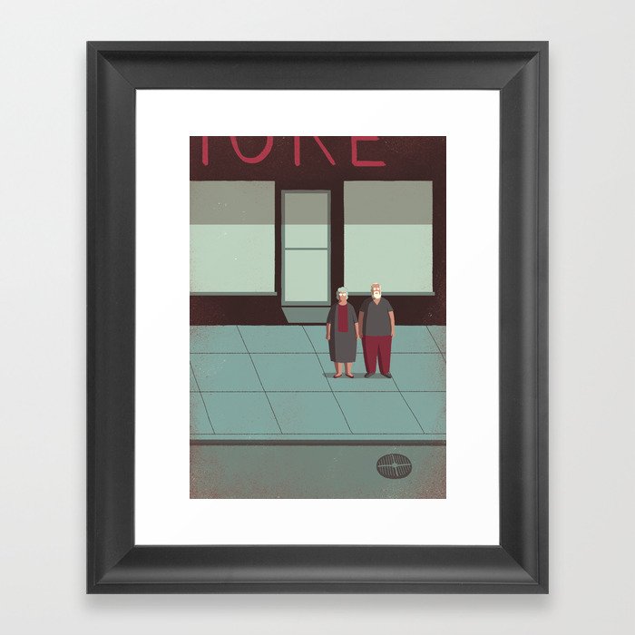 Day Trippers #12 - By Night Framed Art Print