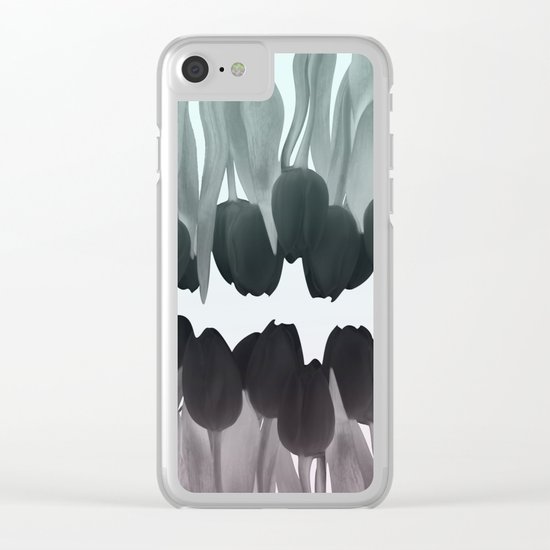 Tulips Clear iPhone Case