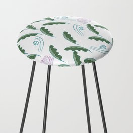 LEAVES AND LOTUSES Counter Stool