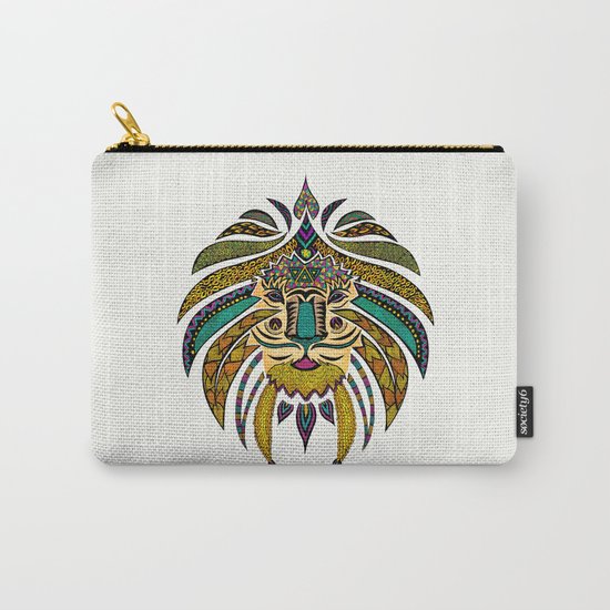Emperor Tribal Lion Carry-All Pouch