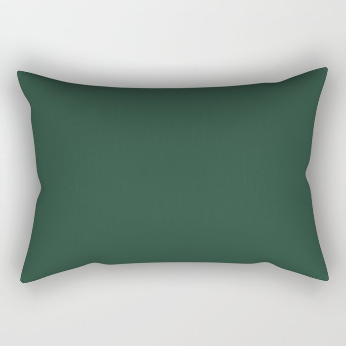 Green Everglades Rectangular Pillow