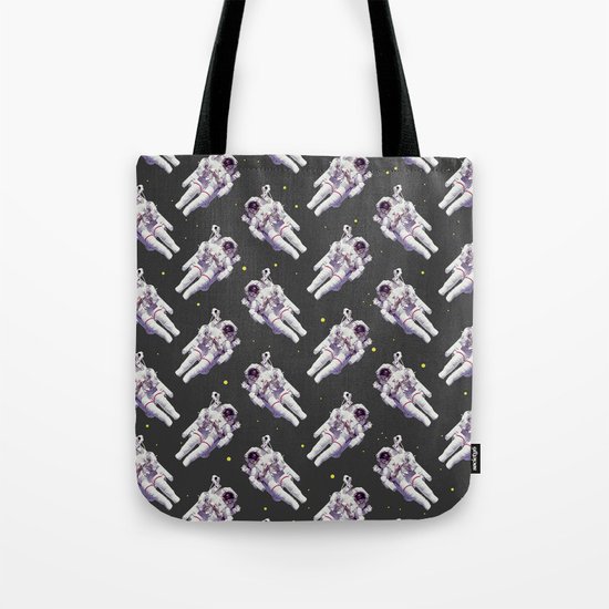 astronauts in space Tote Bag