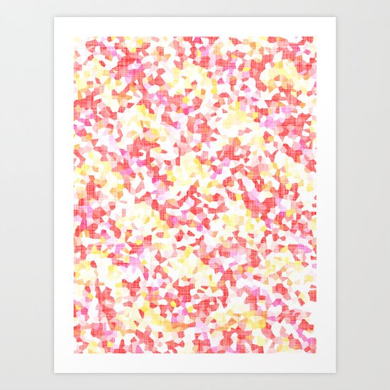 Confetti Cotton Art Print