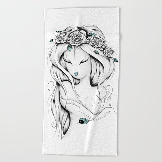 Poetic Gypsy Beach Towel