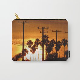 Pacific Coast Highway Sunset Carry-All Pouch
