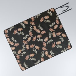 Floral Texture Background Picnic Blanket
