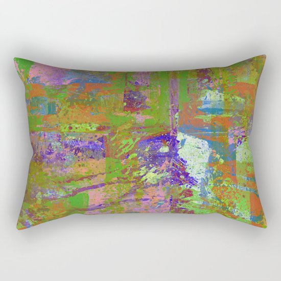 Abstract Thoughts Rectangular Pillow