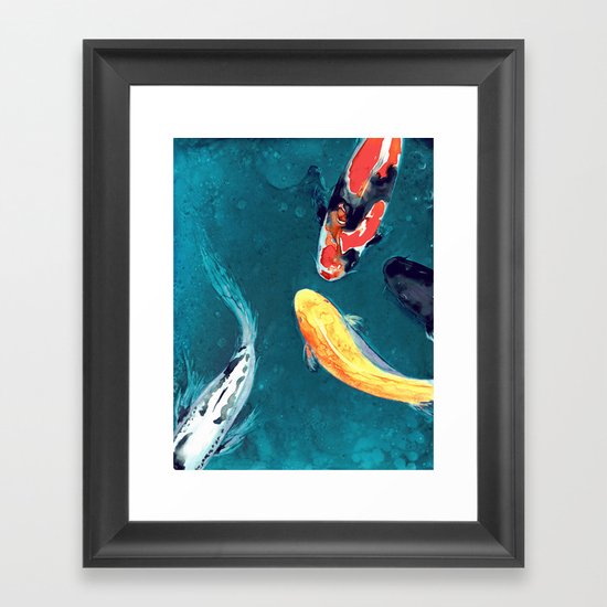 Water Ballet Framed Art Print