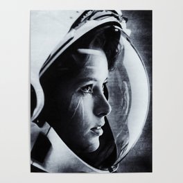 NASA Astronaut Anna Fisher Poster